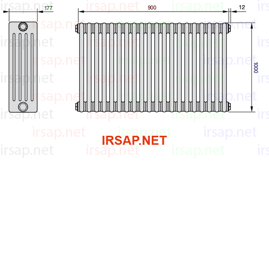 Радиатор IRSAP Tesi 51000/20 T12 CL 01